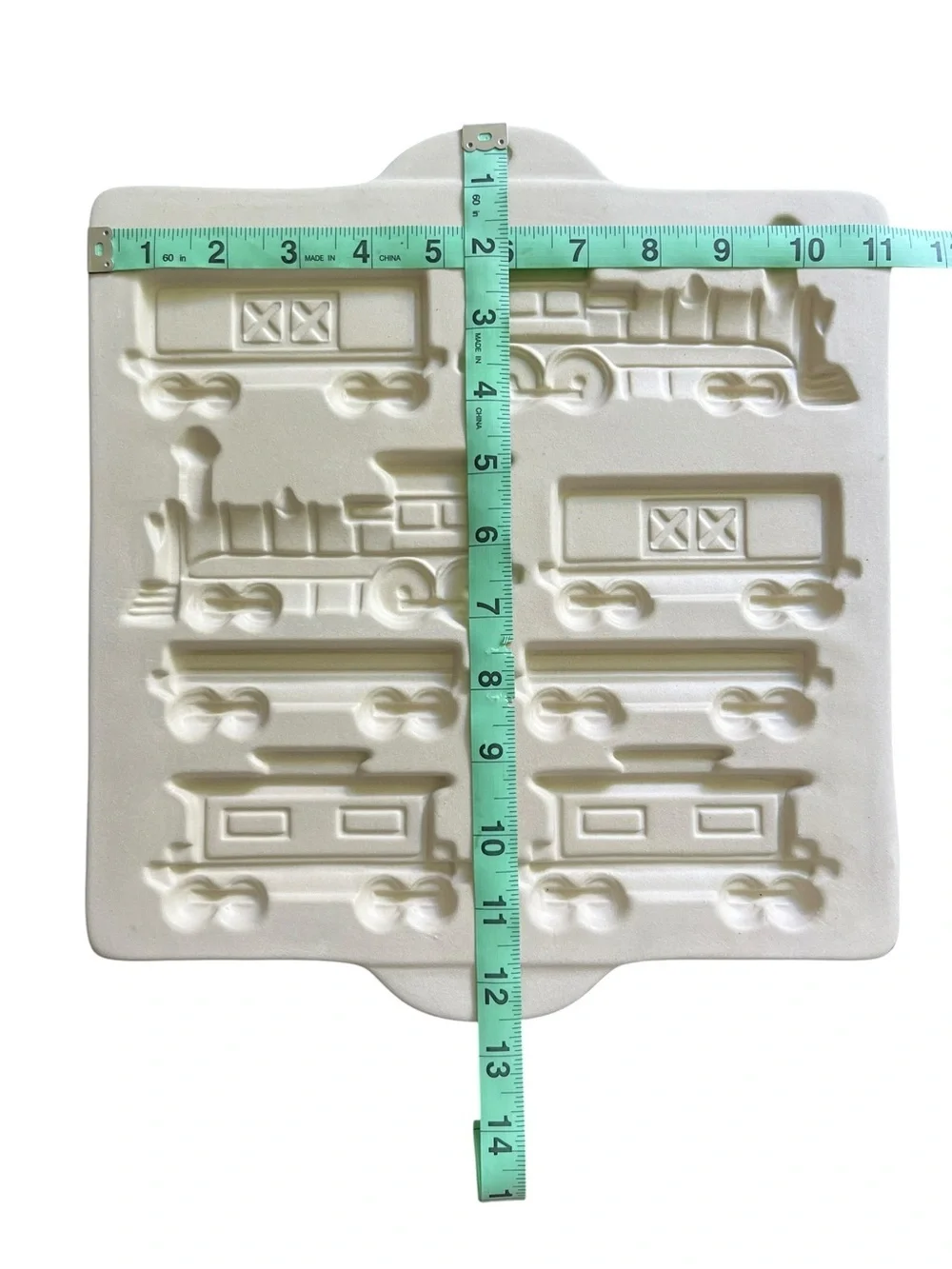 Pampered Chef Vintage Gingerbread Stoneware Cookie Mold Set NWOT Unused